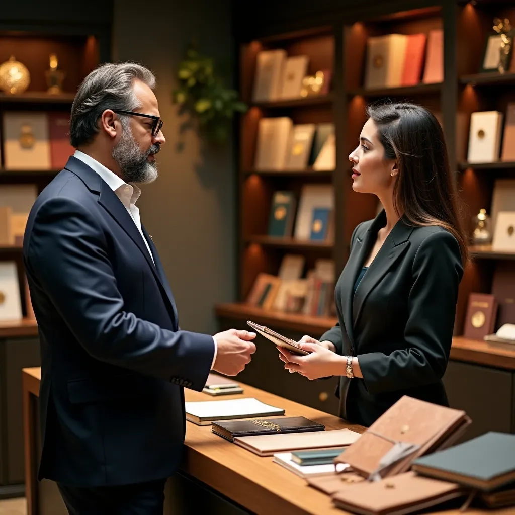 Modern office workspace